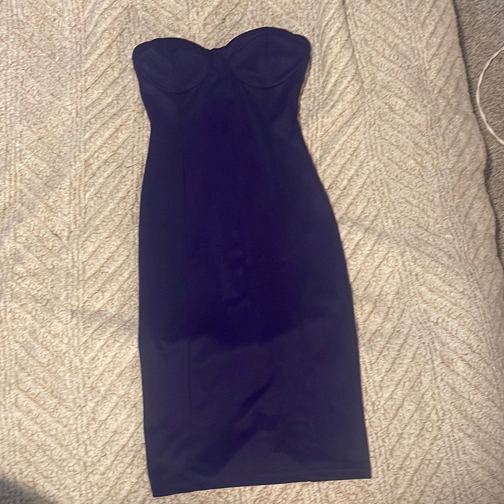 Strapless Bustier dress 💜🪻